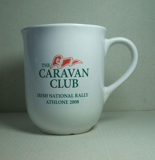 CARAVAN CLUB (Irish Division) - Irish National Rally Athlone 2008 souvenir mug