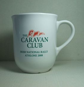CARAVAN CLUB (Irish Division) - Irish National Rally Athlone 2008 souvenir mug