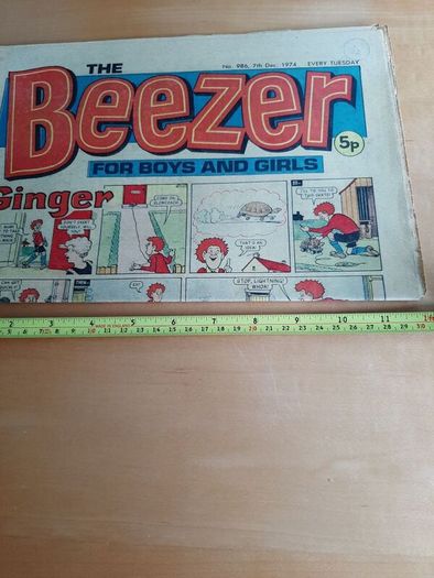The Beezer comic Dec. 1974