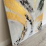 Black and white abstract painting Image 2
