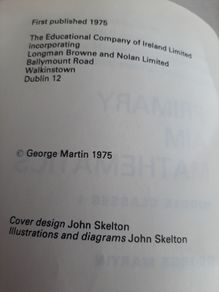vintage Primary Maths school book 1975