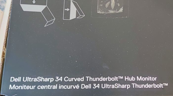 New Dell UltraSharp 34" Curved Thunderbolt Hub Monitor