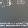 New Dell UltraSharp 34" Curved Thunderbolt Hub Monitor Image 6