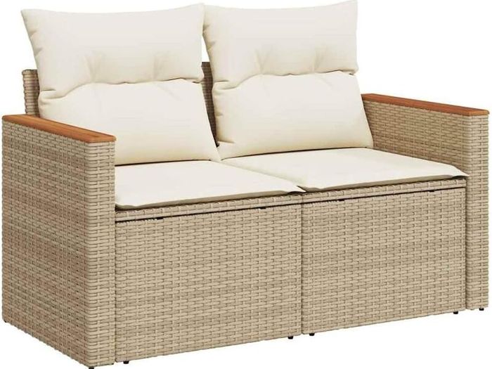 Garden Sofa 2 seater Poly Rattan