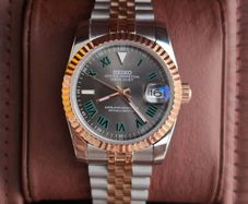 seiko mod datejust watch