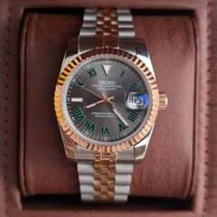 seiko mod datejust watch