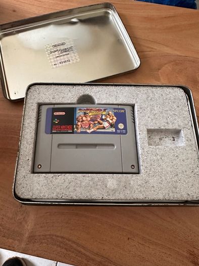 Super Nintendo retro console + games Mario