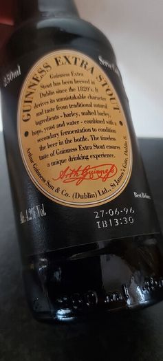 Guinness unopened bottle full,,1996 ,,see pictures for condition ,collectors item, sold as seen ,buyer collects or pays postage thank you,