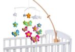 Livonir Wooden Baby Mobile Holder Cot Attachment Extra High Brand New