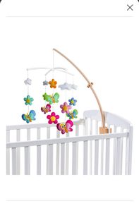 Livonir Wooden Baby Mobile Holder Cot Attachment Extra High Brand New