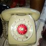 Old House Phones Black Ring dial Cream Ring Dial and Push Button Phone Price is for 1, Postage Available Image 2