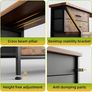 Dresser for Bedroom with 13 Drawers, 55 inch Wide Chest of Drawers Image 2
