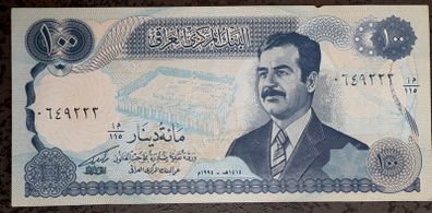 Sadam Hussein Note