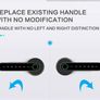 APP Bluetooth WiFi Indoor Smart Door Lock Biometric Fingerprint Lock Password Key Unlock Electronic Digital Lock Image 7
