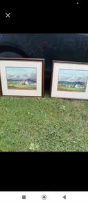 2 gorgeous matching paintings