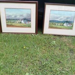2 gorgeous matching paintings