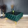 Chester coffee table with glass Image 5