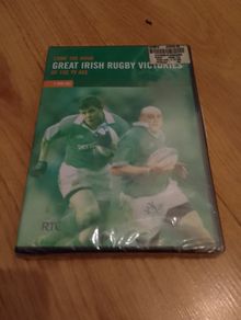 Great irish rugby victories 2 DVD new sealed
