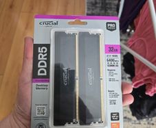 2 x 16gb Crucial Pro DDR5 RAM