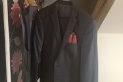 Gents 3 piece suit.Jacket size M/L. Trousers 34 in waist 34 length.