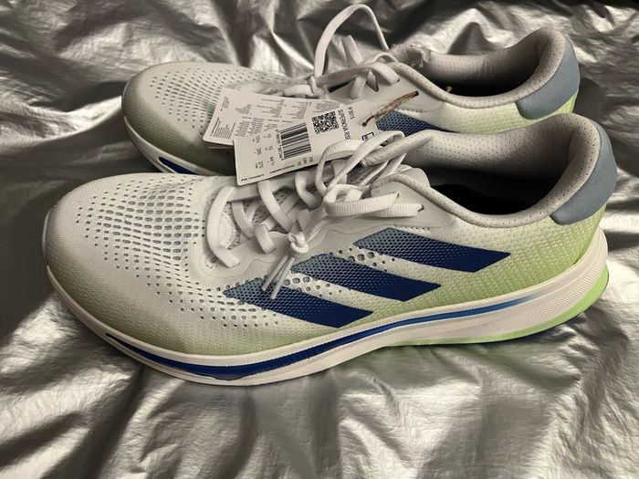 adidas Supernova Rise M White Wonder Blue Green Shark Men Running Shoes IF3015 Adidas Mens Supernova rise Running Trainers shoes size uk 10