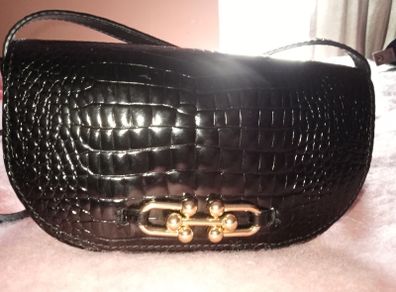& OTHER STORIES Croc Embossed Shoulder Bag