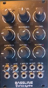Erica Synths Bassline eurorack module