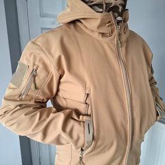 Army soft shell Khaki Jacket. Size L