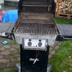 Vintage Ducane 1305 Cast Aluminum Gas BBQ (Model 1305SHLPE) with weather proof cover - Premium Heavy Duty
