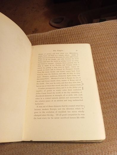 1898 Ave Roma Immortalis. Studies from the Chronicles of Rome. Vol. I. Religious. Vintage.