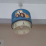 Set of 3 Canvas Wall Art & Ceiling light Image 5