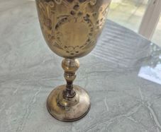 Brass Old Vintage Goblet Cup
