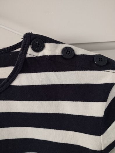 Nautical Style Jersey Dress Size 8