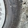 4 complete mgb wire wheel spokes white coating + AvonZT7 Tyres and 4 original chrome spinners Image 7