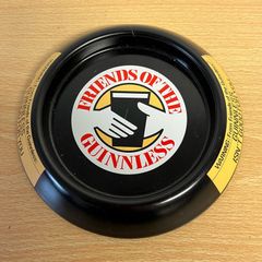 Guinness metal advertising pub ashtray