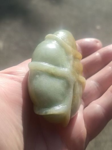 Qing Dynasty Jade Brush Washer