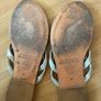 Tommy Hilfiger silver leather flat sandals Image 3