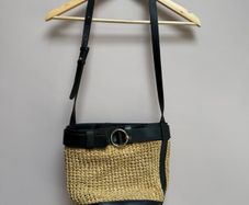 Claudie Pierlot raffia bucket bag