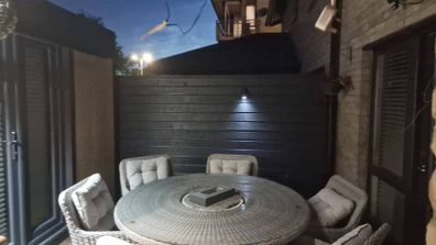 outdoor table and chairs
