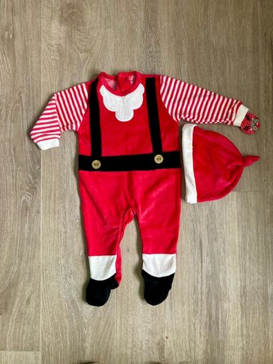 baby 2 piece christmas outfit , new