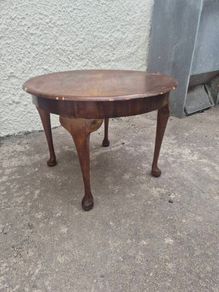 Round Wooden Side Table