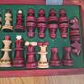 handcrafted wooden polish chess set- king medium 35cm Image 7