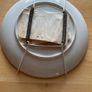 Plate with wall hanger (8 inches) Image 4