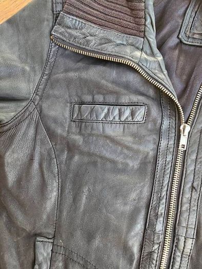 Bershka Leather Jacket (Size Small)