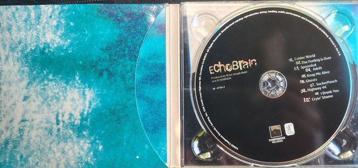 EchoBrain - EchoBrain CD (2002) Jason Newsted (Metallica) Alternative Rock Digipak EX+