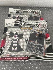 Pokemon White Flare Scarlet and Violet 3 pack Tech sticker collection