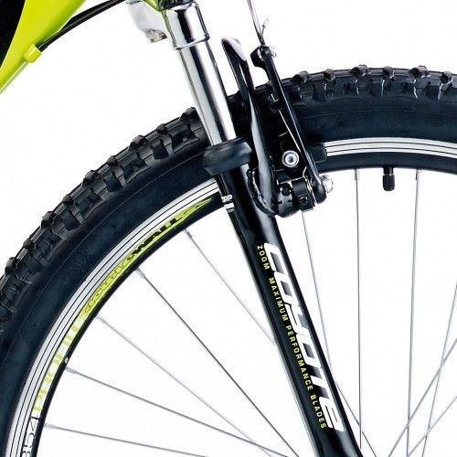 19" Coyote Nebraska Gents FS, 21 Speed, Green/Black