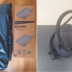 2 Person Camping Airbed & Foot Pump