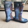 Hunter Junior Original Wellington Boots midnight Image 2