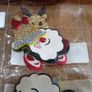Christmas Glitter Patches Assorted Shapes Image 3